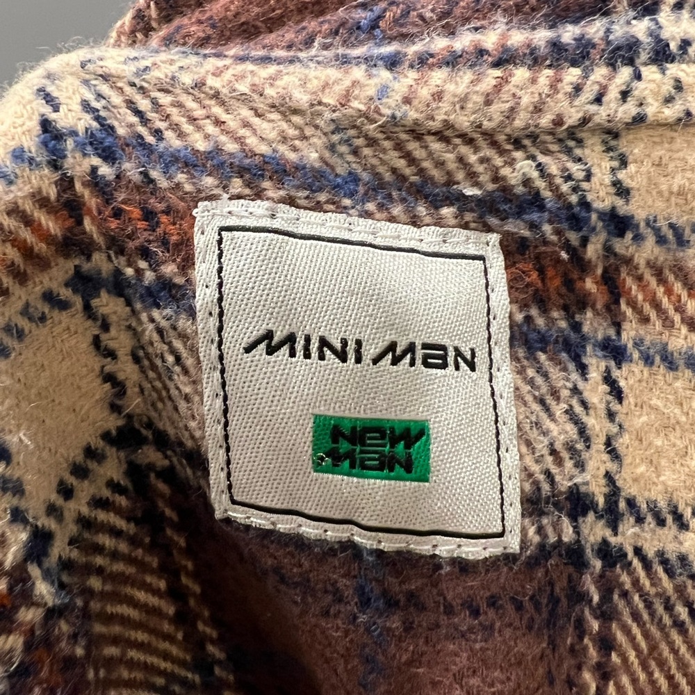 Mini Man, thick flannel shirt - Picture 7 of 12